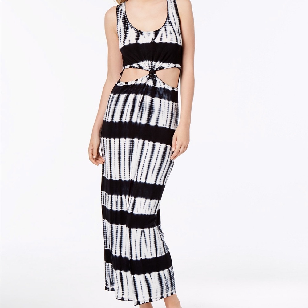 Tie dress comfortable stretchy dress